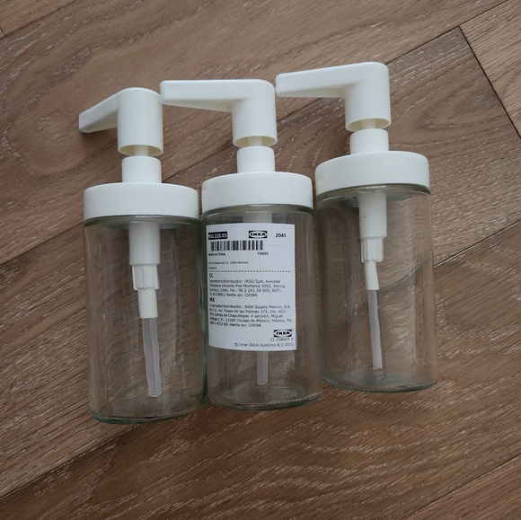 IKEA | Glass pump bottles - Picture 1 of 3